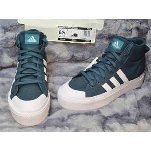 NWT Adidas Bravada 2.0 Mid Platform Women's Shoes ArticNight Size 8.5 IF1096